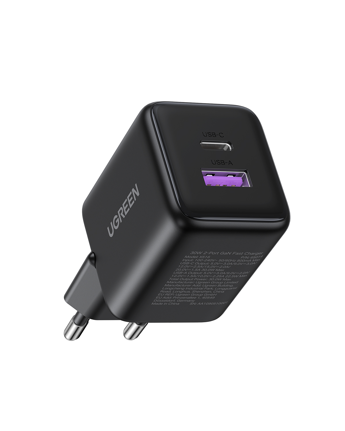Ugreen 65014 mobile device charger Headset, Mobile phone, Smartphone, Tablet, Telephone AC Fast charging – image 4