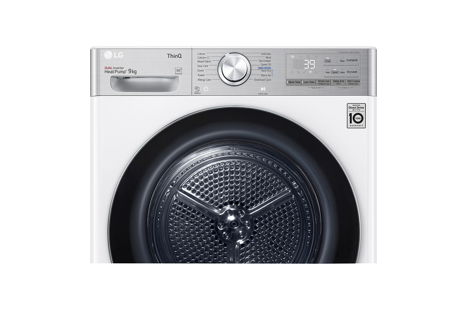 LG P0AVVR2W9 tumble dryer Freestanding Front-load – image 4