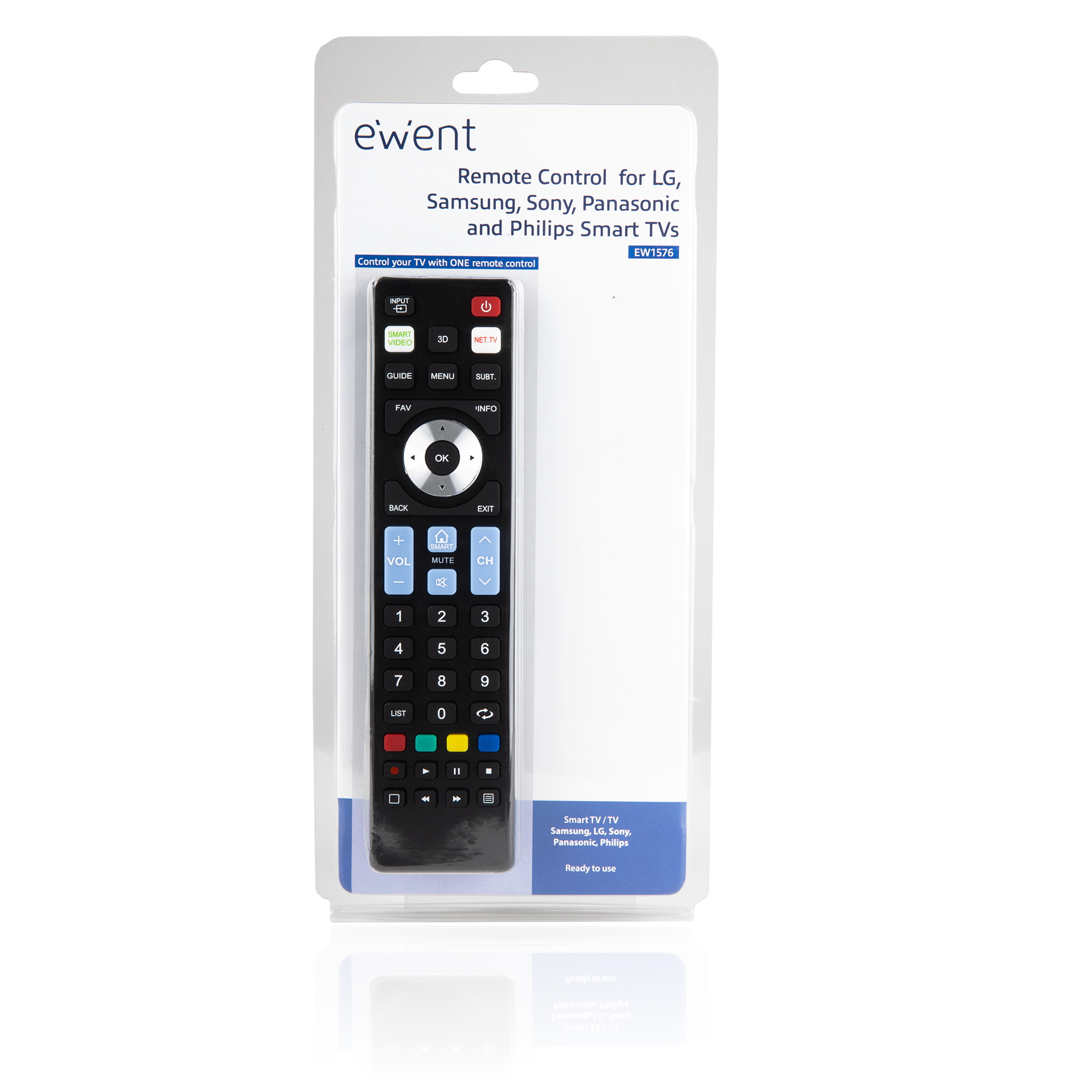 Ewent EW1576 remote control TV Press buttons – image 6