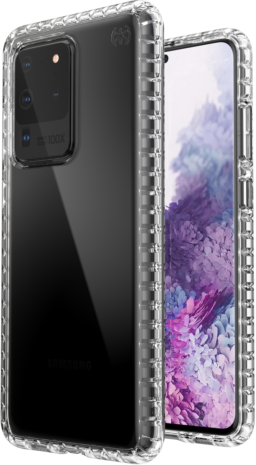 Speck Presidio Perfect Clear - with Impact Geometry - Samsung Galaxy S20 Ultra Clear – image 5