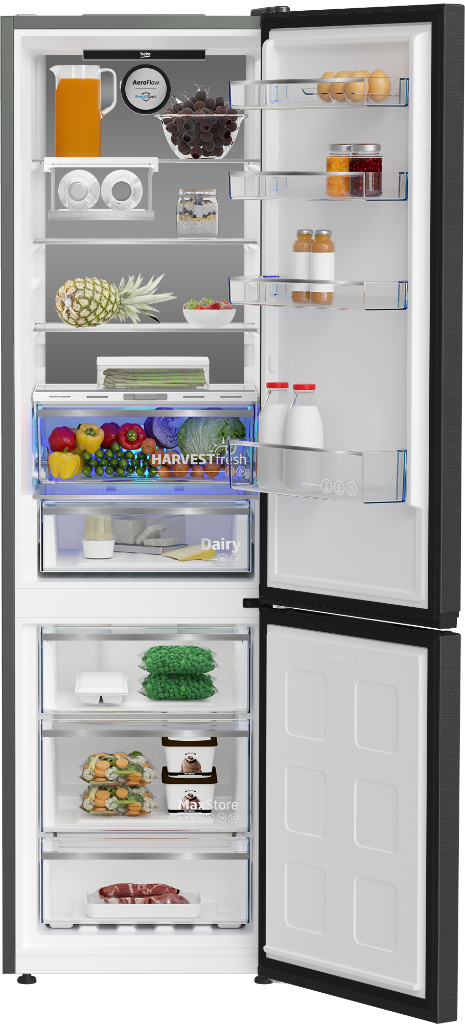 Beko KG540 fridge-freezer Freestanding – image 7