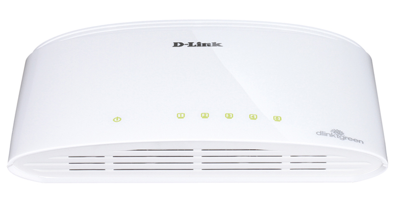 D-Link DGS-1008D/RU network switch Unmanaged Gigabit Ethernet (10/100/1000) White
