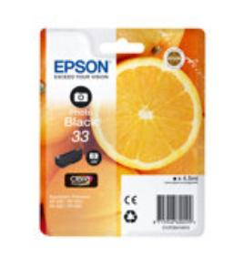 Epson Oranges Singlepack Photo Black 33 Claria Premium Ink