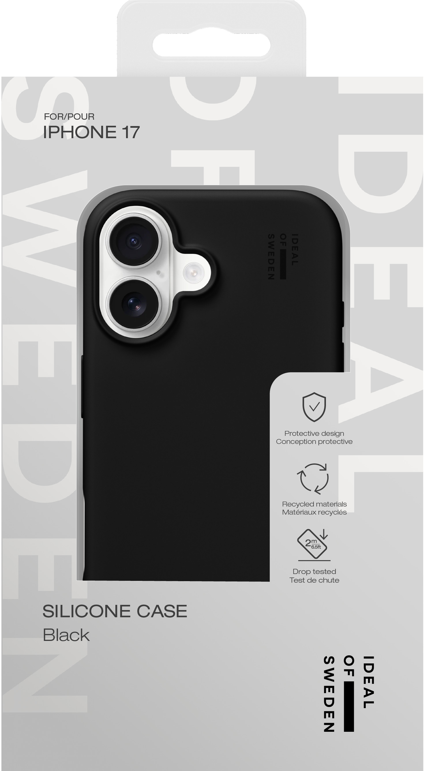 iDeal of Sweden Silicone Case iPhone 17 Black – image 5