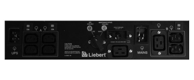 Vertiv MP2-220L power distribution unit (PDU) 4 AC outlet(s) 2U Black – image 2