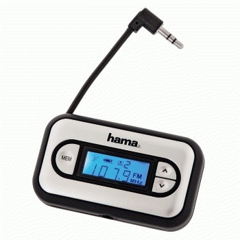 Hama 00104532 FM transmitter Black, Silver – image 2