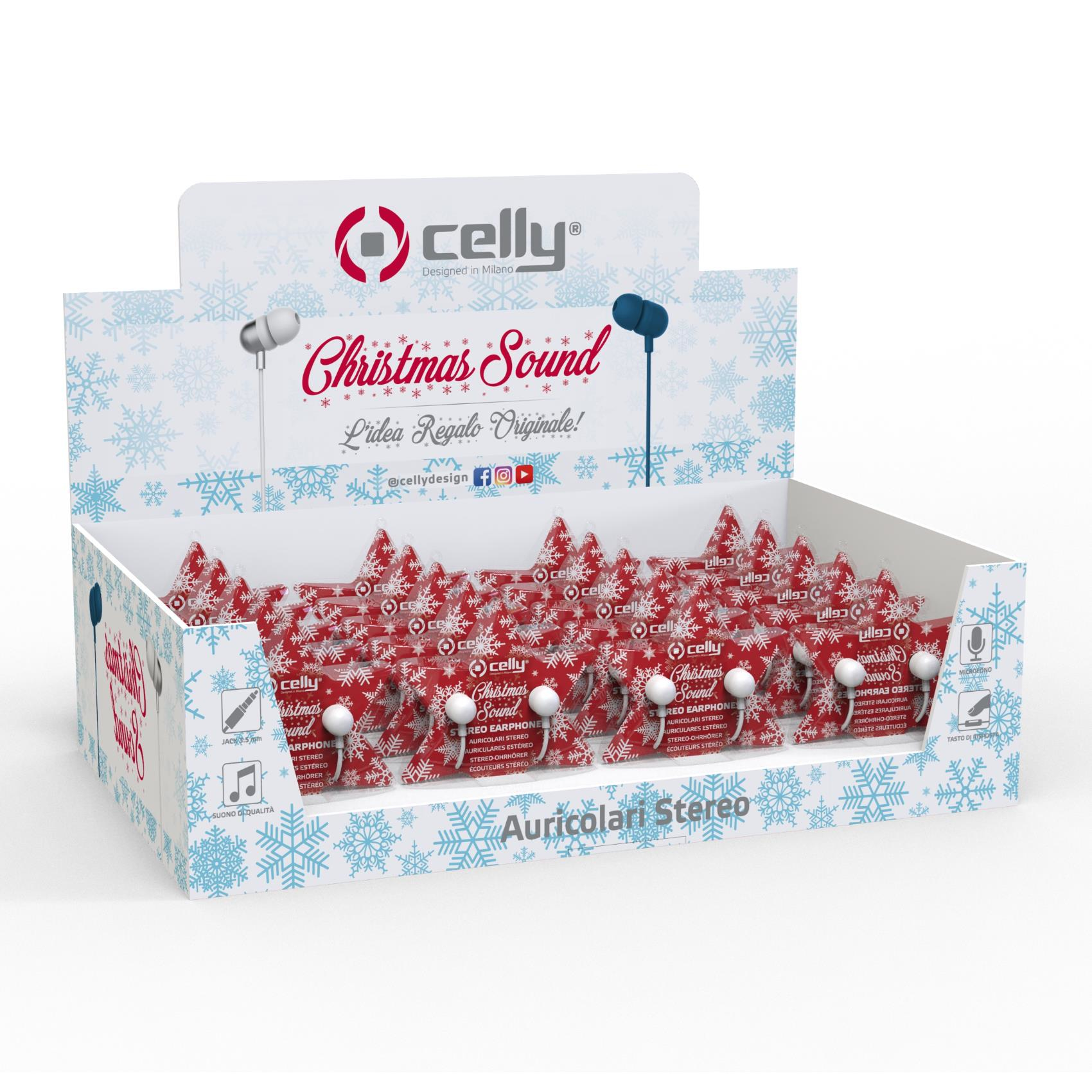 Celly EARSTAR headphones/headset Wired In-ear Calls/Music Assorted colours – image 3