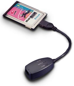 D-Link Dlink F+ENet PCCard RJ45 16bit