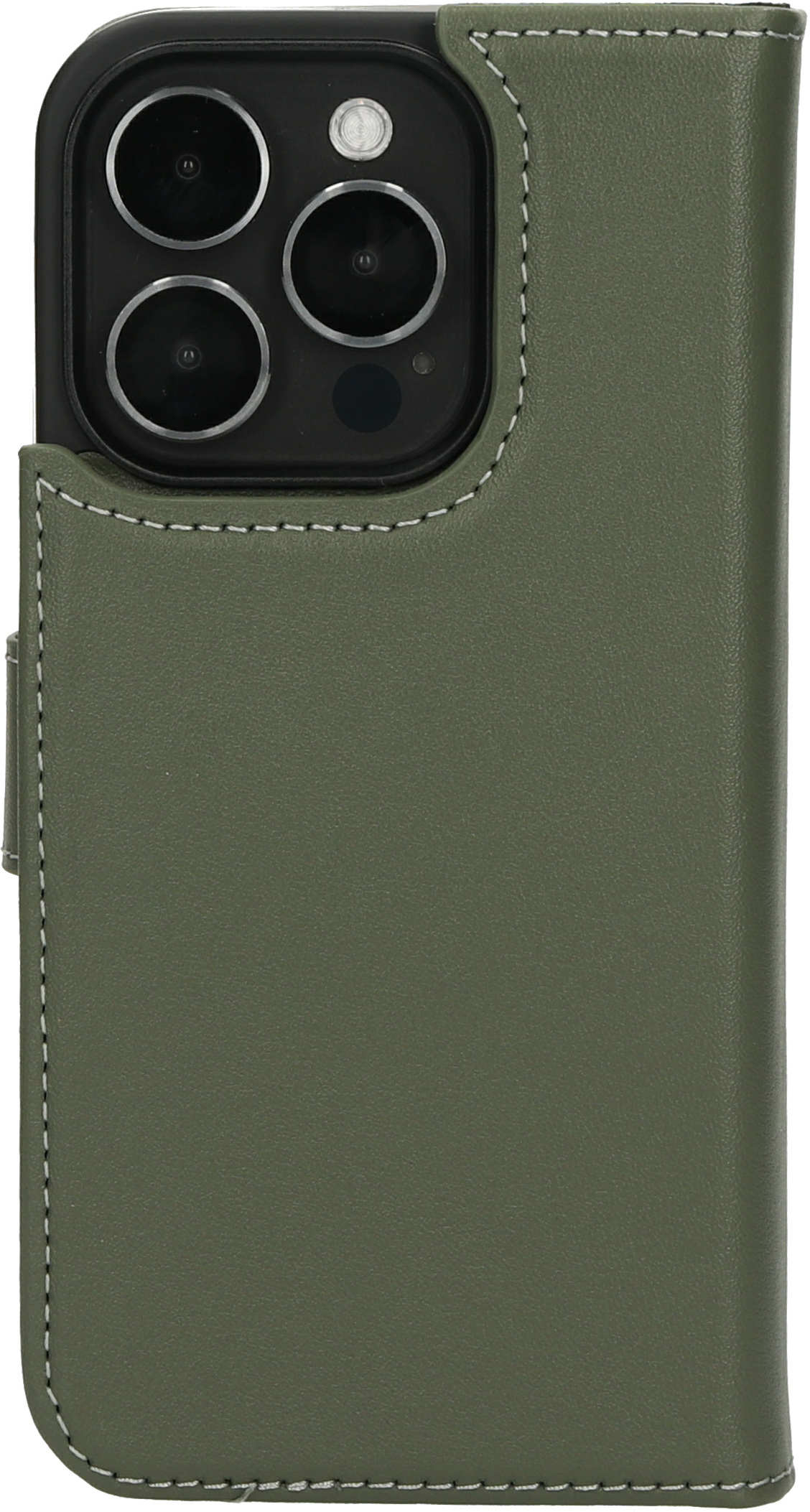 Mobiparts Leather 2 in 1 Wallet Case Apple iPhone 15 Pro Green – image 5