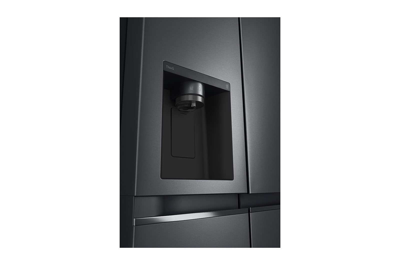 LG GSLV80MCLF side-by-side refrigerator Freestanding – image 5