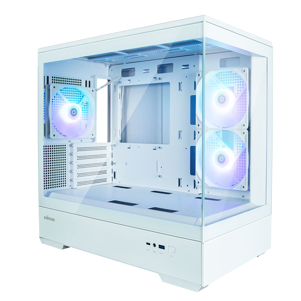 Zalman P30 WHITE computer case Mini Tower image 13