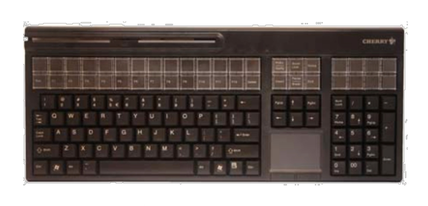 Cherry G86-71401ESADAA keyboard Home USB QWERTY Black