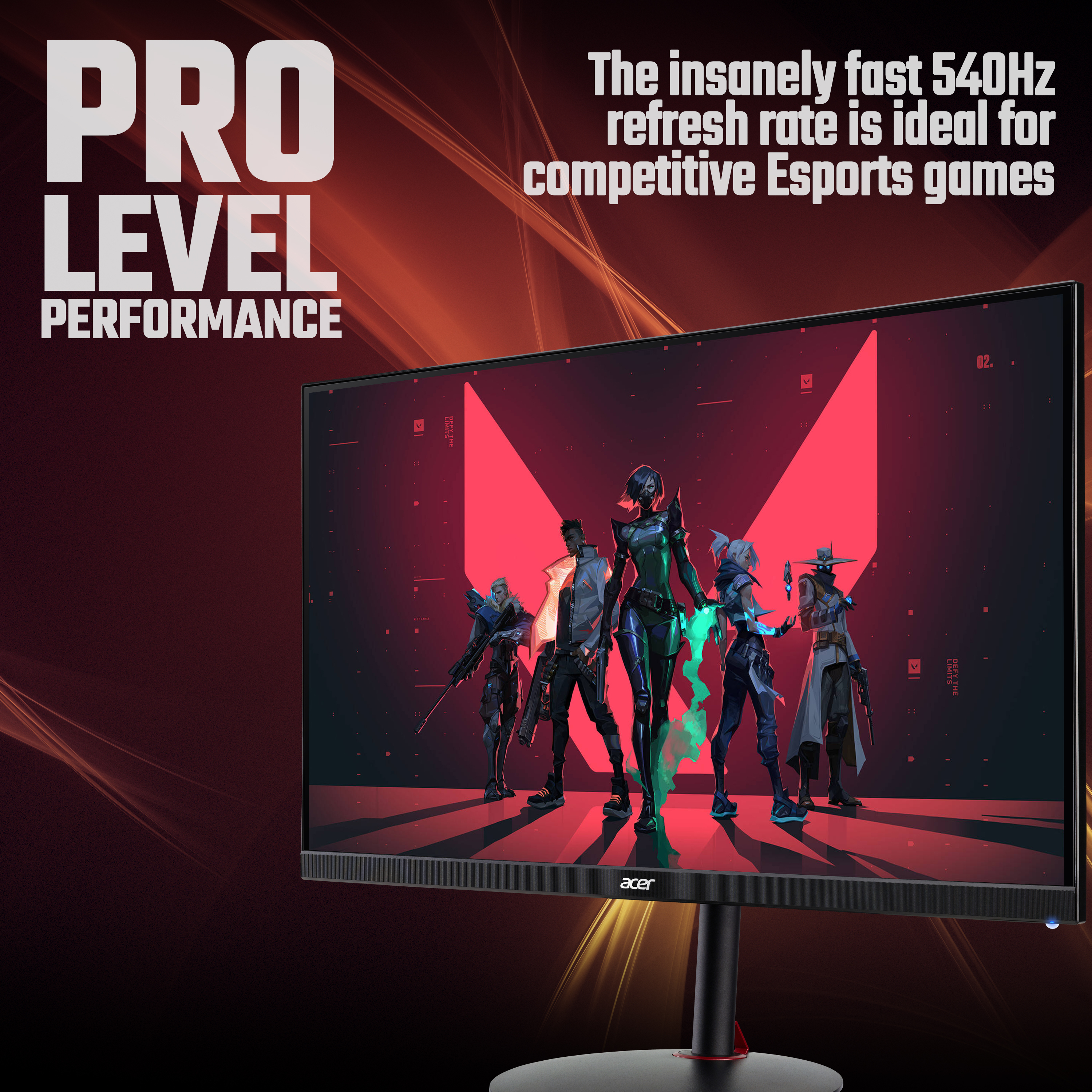 Acer NITRO XV2 Nitro XV242F gaming monitor – 540Hz, 23.8″, Full HD, 0.5ms, FreeSync Premium, DisplayHDR 400, HDMI & DP image 5