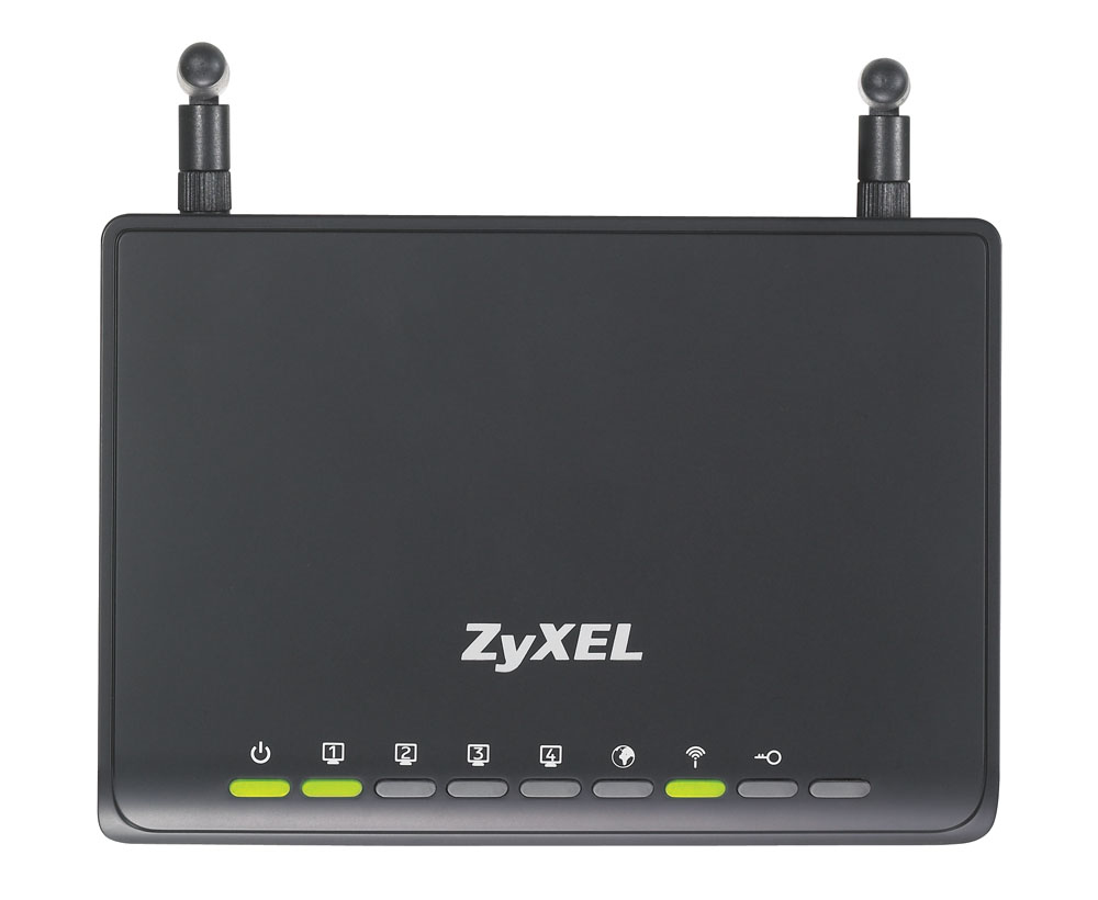 Zyxel NBG4604 wireless router Gigabit Ethernet Black – image 2