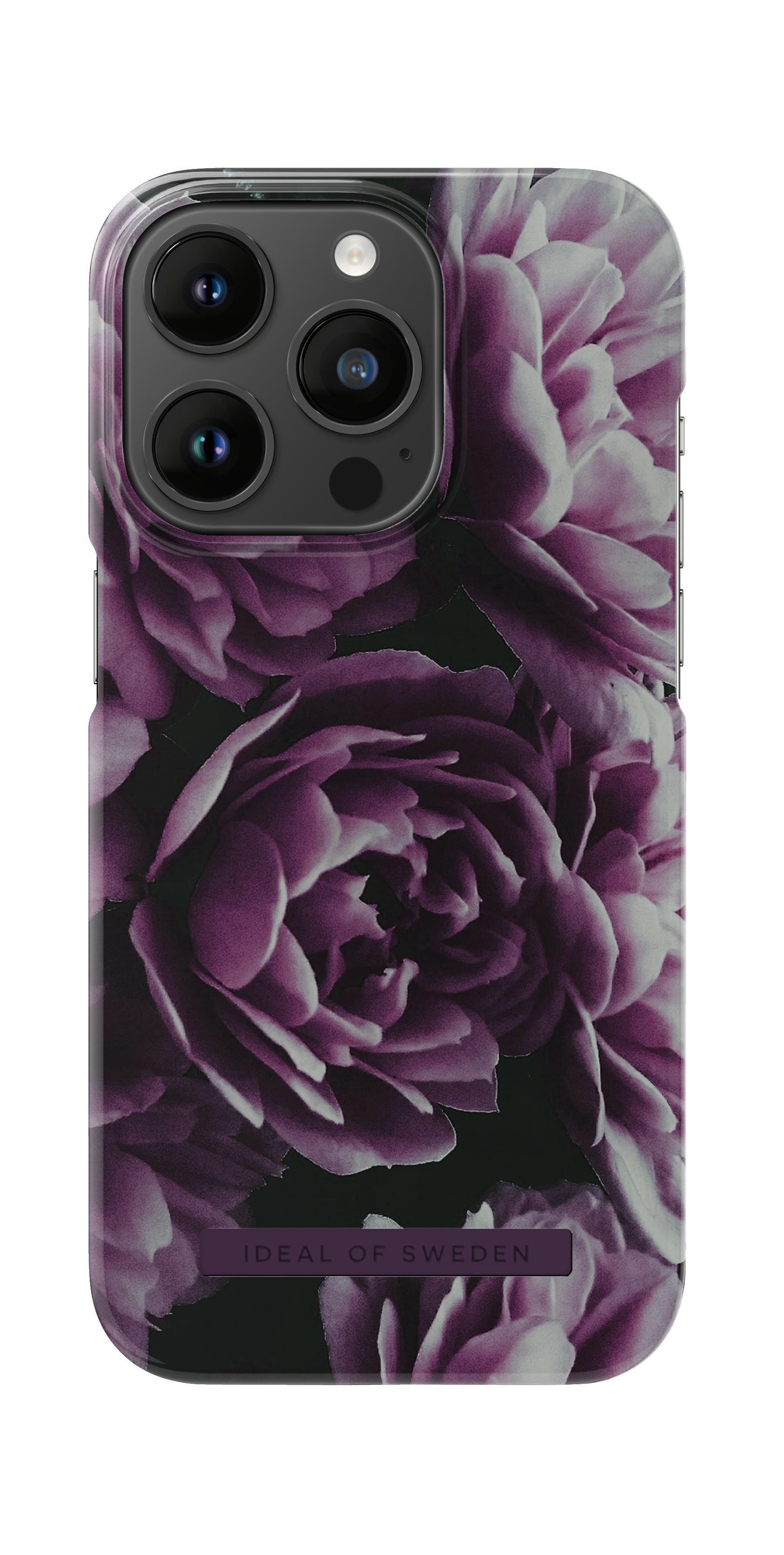 iDeal of Sweden Printed Case iPhone 14PR Deep Purple Bloom – image 3