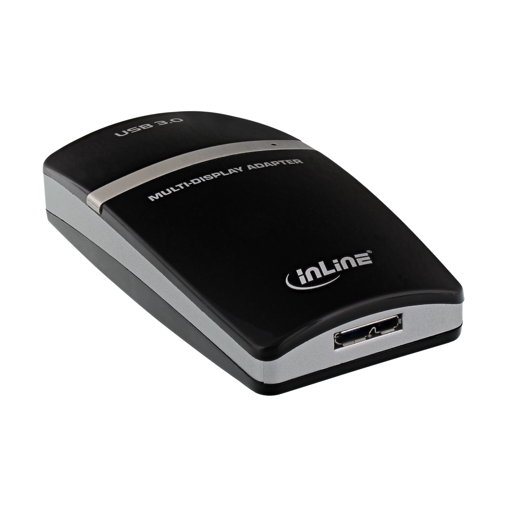 InLine USB graphics adapter, USB 3.0 to HDMI, with HDMI to DVI adapter – image 2