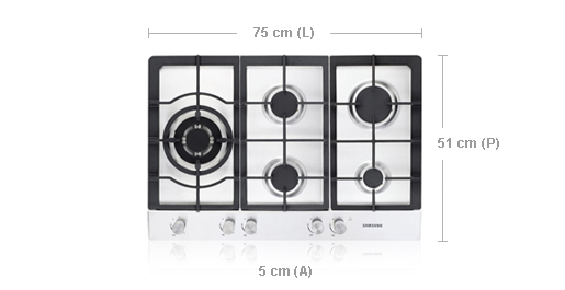 Samsung GN792IFXD hob – image 2