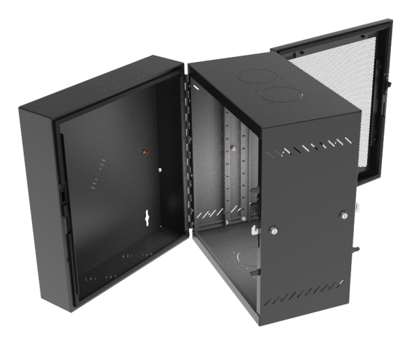 Vertiv GL2418WMM-B-00 rack cabinet 12U Wall mounted rack Black – image 4