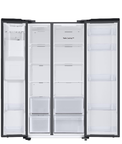 Samsung RS67A8810B1 side-by-side refrigerator Freestanding