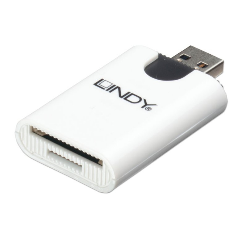 Lindy 43151 card reader USB 3.2 Gen 1 (3.1 Gen 1) White