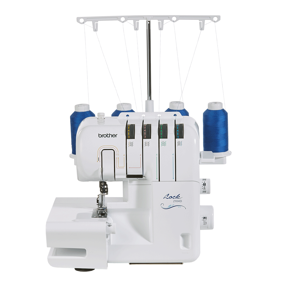 Brother 2104D sewing machine Overlock sewing machine Electric – image 1