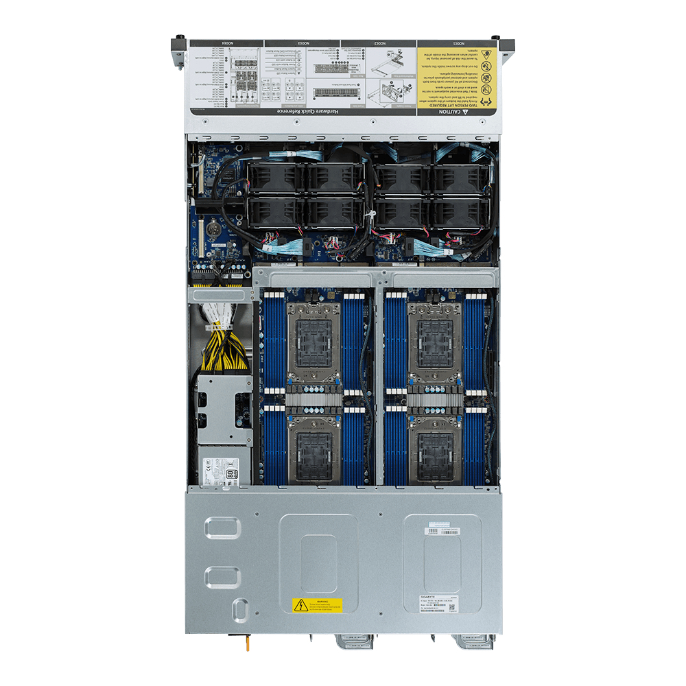 GIGABYTE H262-Z62 Socket SP3 Rack (2U) Black, Grey – image 5