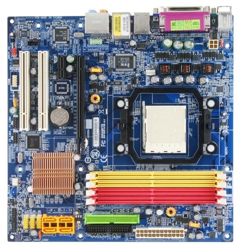 GIGABYTE GA-M61PM-S2 motherboard Socket AM2 micro ATX