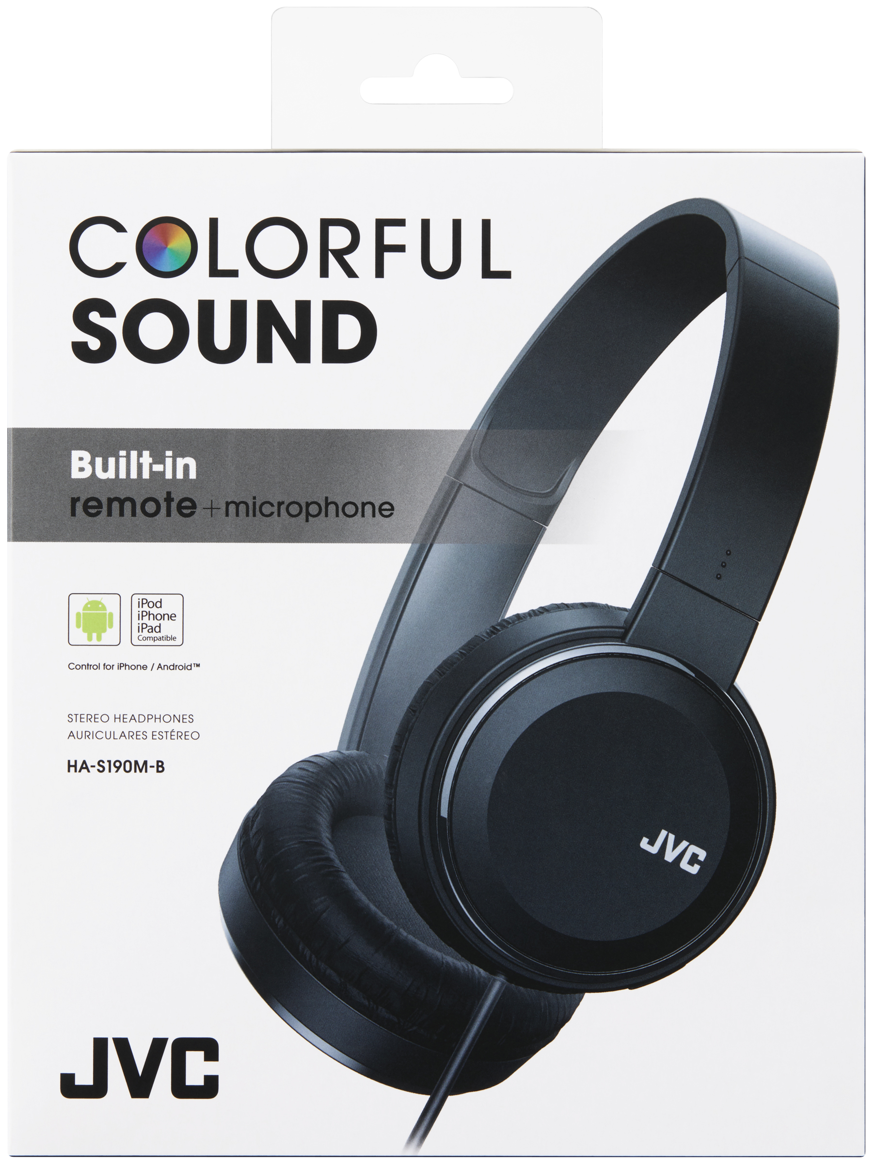 JVC HA-S190M Headset Wired Head-band Black – image 2