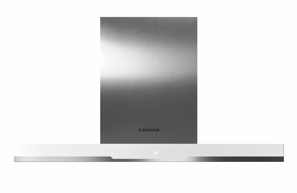 Hoover VANITY HDSV985W Wall-mounted Stainless steel 498 m³/h – image 1