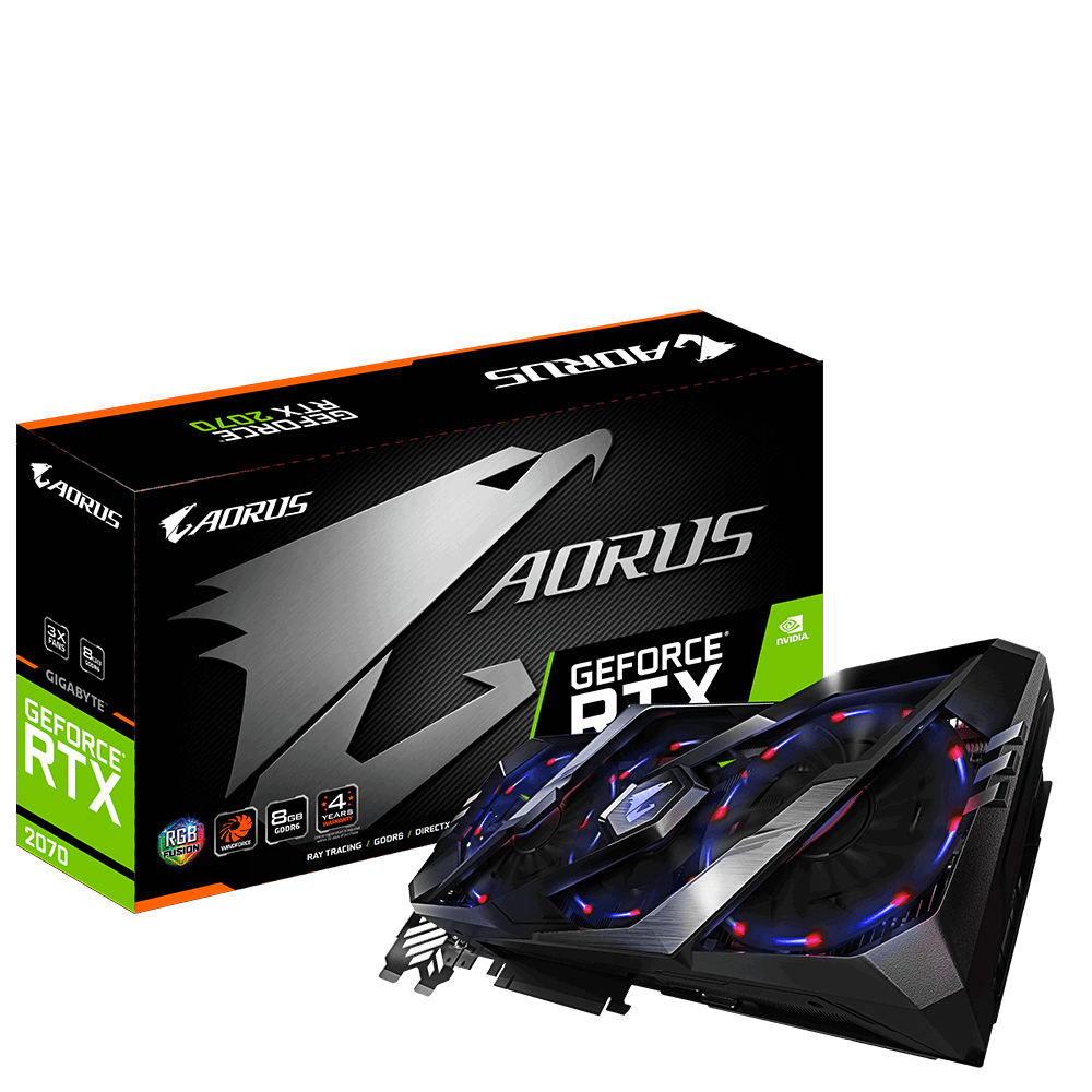GIGABYTE AORUS GeForce RTX 2070