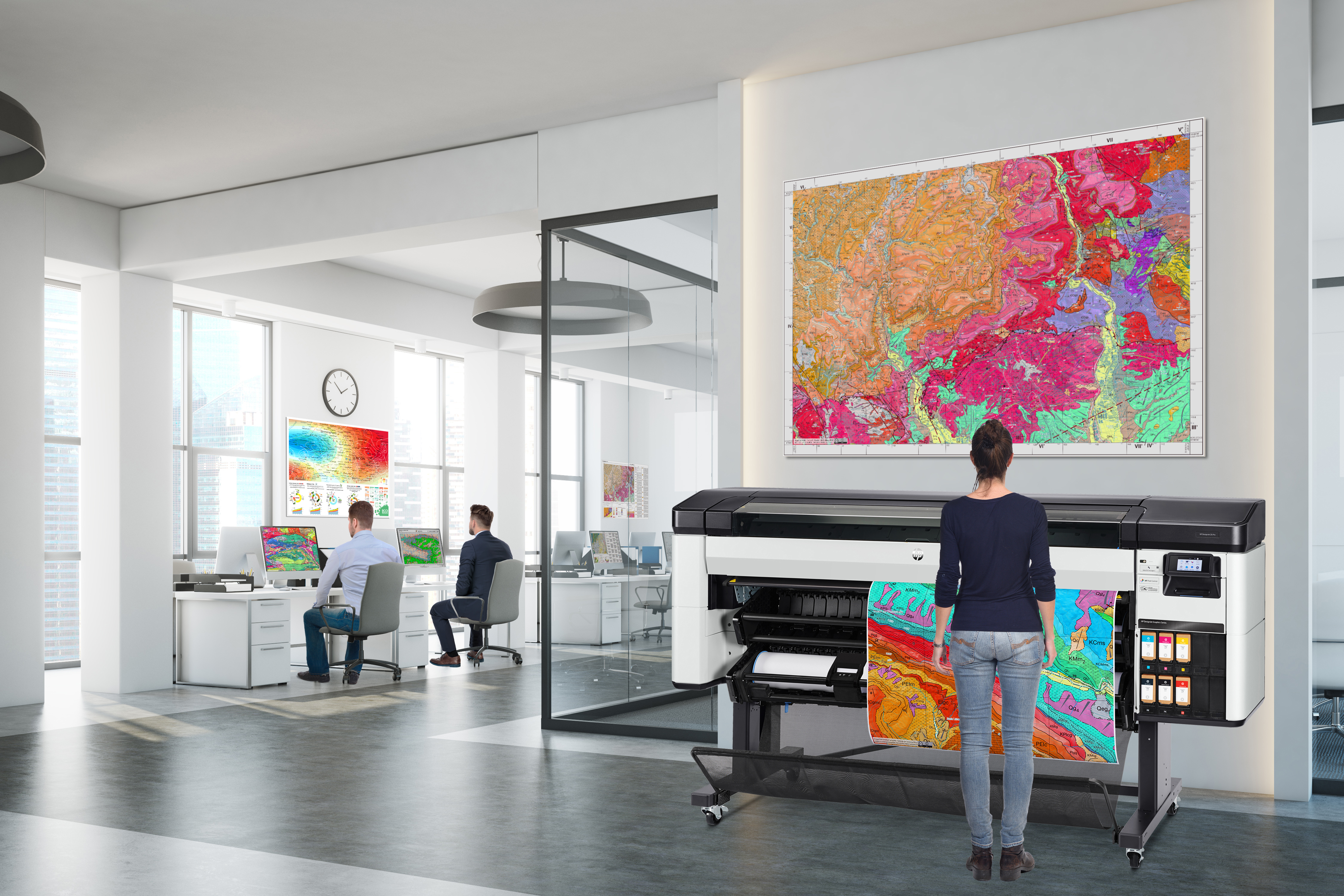 HP Designjet Z6 Pro 64-in Printer. Print technology: Thermal inkjet, Maximum resolution: 2400 x 1200 DPI, Page description
