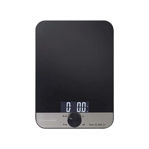 KitchenAid KQ908G kitchen scale Black Countertop Rectangle Electronic kitchen scale