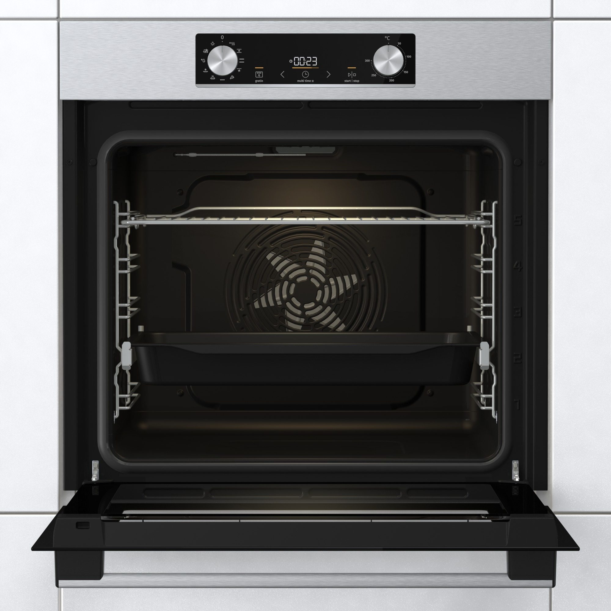 Gorenje BO6735E05X 77 L 2500 W Stainless steel – image 2
