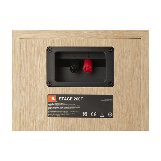 JBL STAGE 260F 2-way White, Wood Wired 75 W image 10