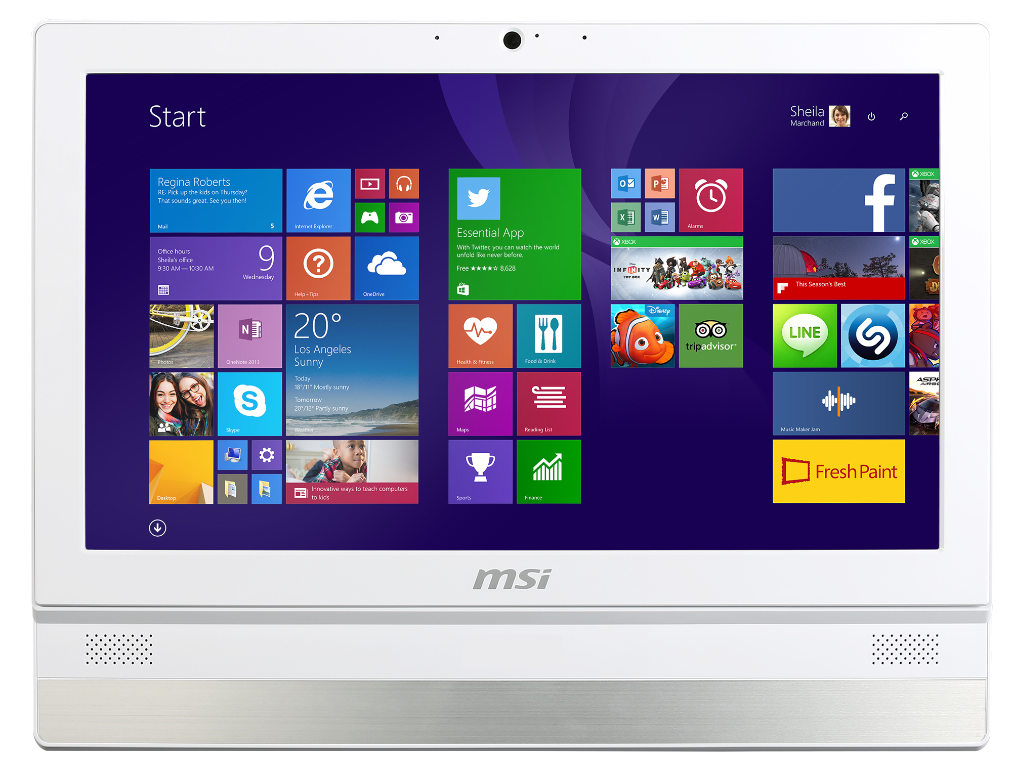 MSI Adora 20 2BT-034RU Intel® Celeron® J1900