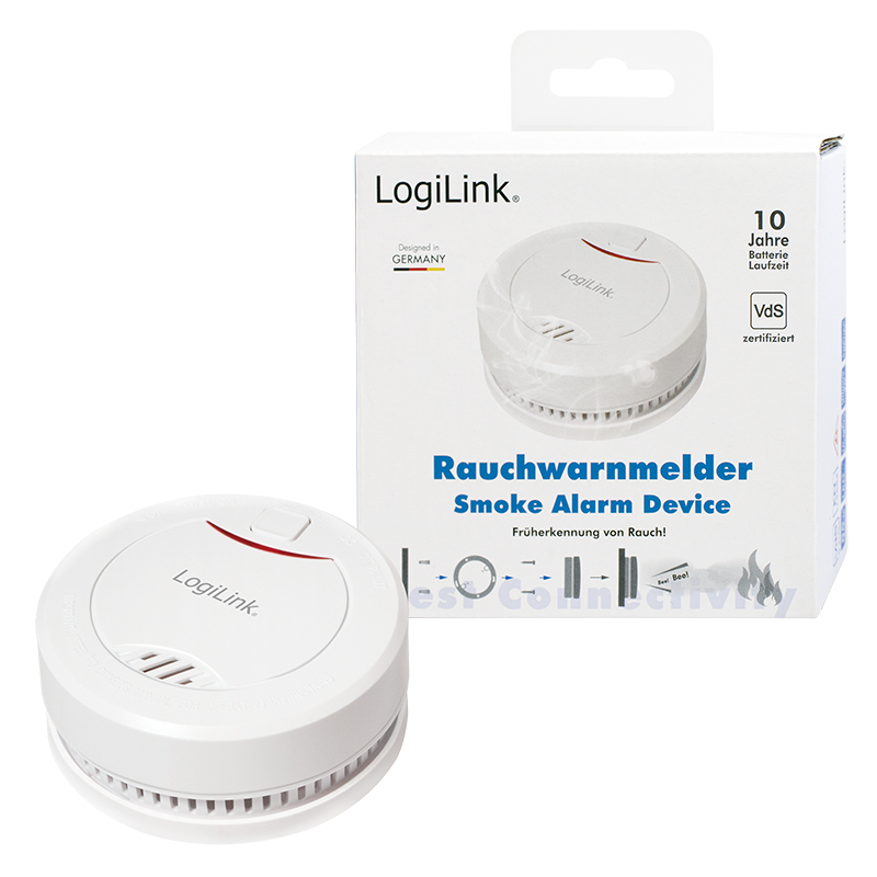 LogiLink SC0010 smoke detector Photoelectrical reflection detector Wireless – image 5