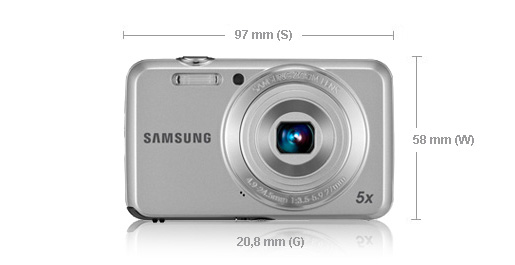 Samsung ES 80 1/2.3" Compact camera – image 2