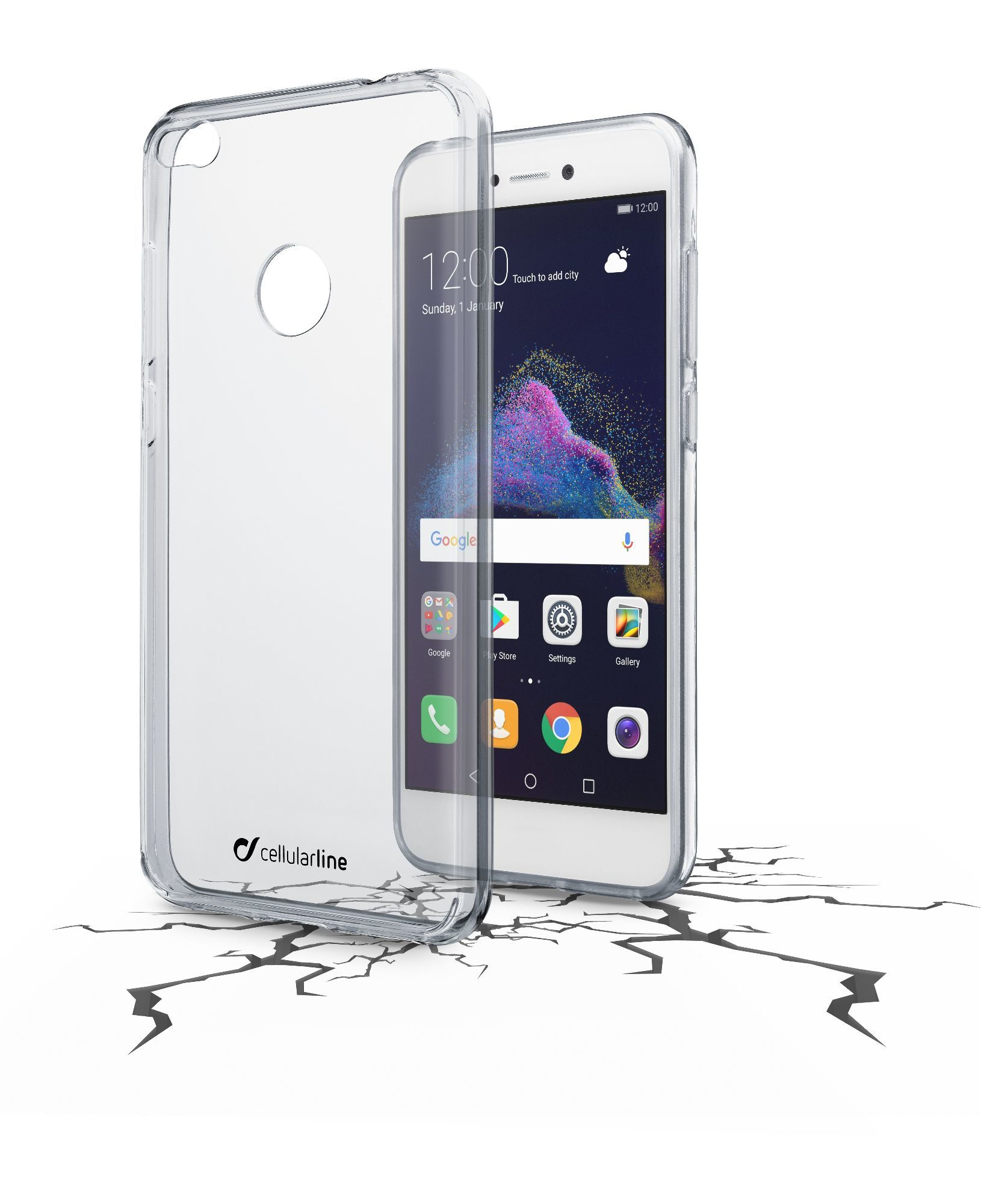 Cellularline Clear Duo - P8 Lite (2017)