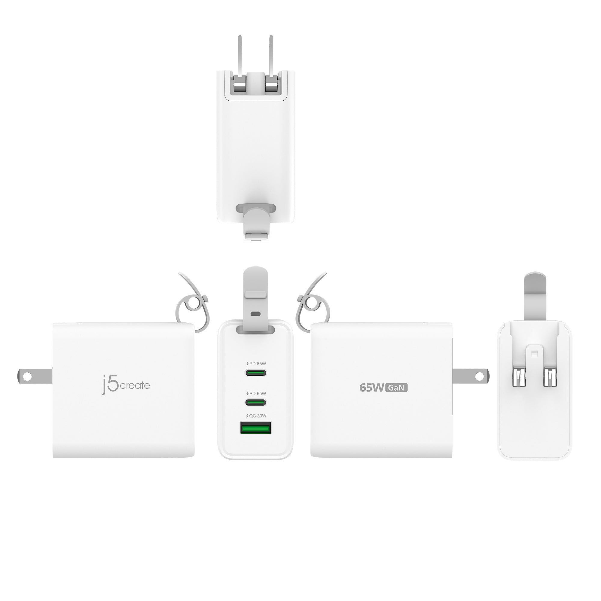j5create JUP3565V mobile device charger Universal White AC Indoor – image 5