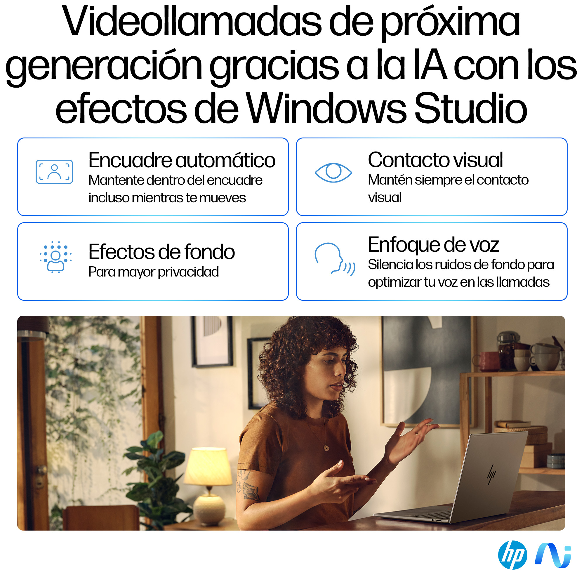 Portátil - HP OmniBook X 14- fe0009ns Copilot+ PC, 14" 2K, Snapdragon® Elite X1E-78-100 45 TOPS, 32GB RAM, 1TB SSD, Adreno Graphics, W 11 H - imagen 12