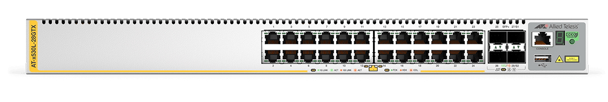 Allied Telesis AT-x530L-28GTX-50 Managed L3+ Gigabit Ethernet (10/100/1000) 1U Grey – image 2