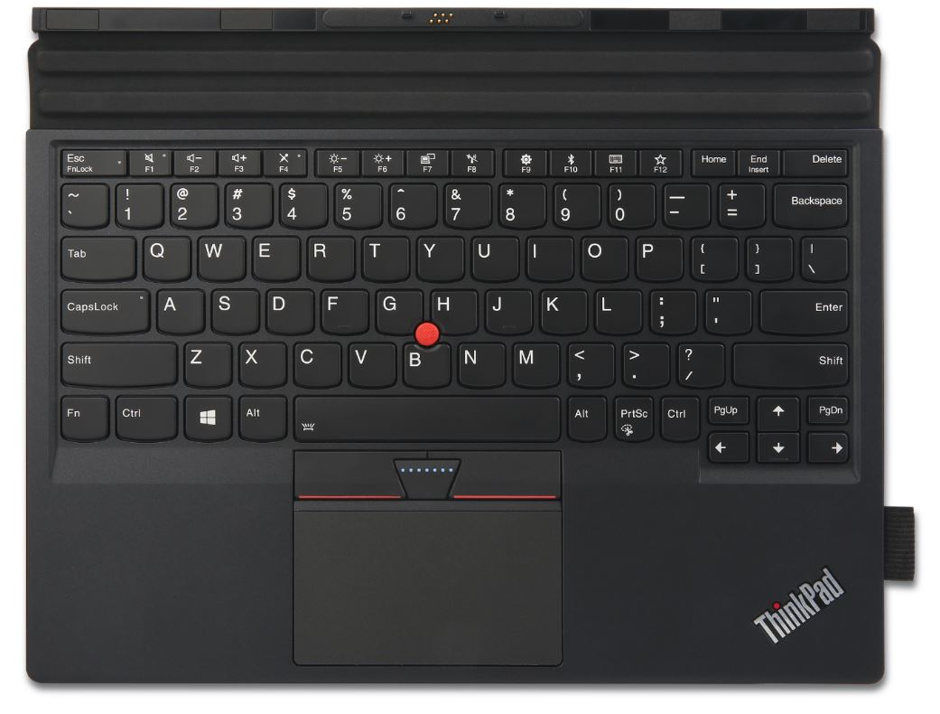 Lenovo 4X30N74067 mobile device keyboard QWERTY Danish Pogo Pin Black – image 1