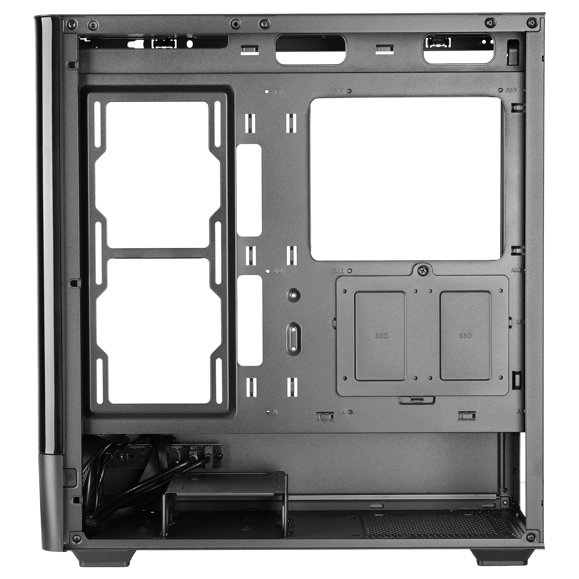 Mars Gaming MCLCDPRO computer case Midi Tower Black – image 6