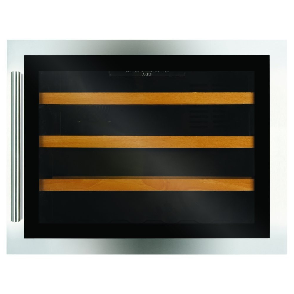 CDA FWV451 Thermoelectric wine cooler Built-in Stainless steel 24 bottle(s)