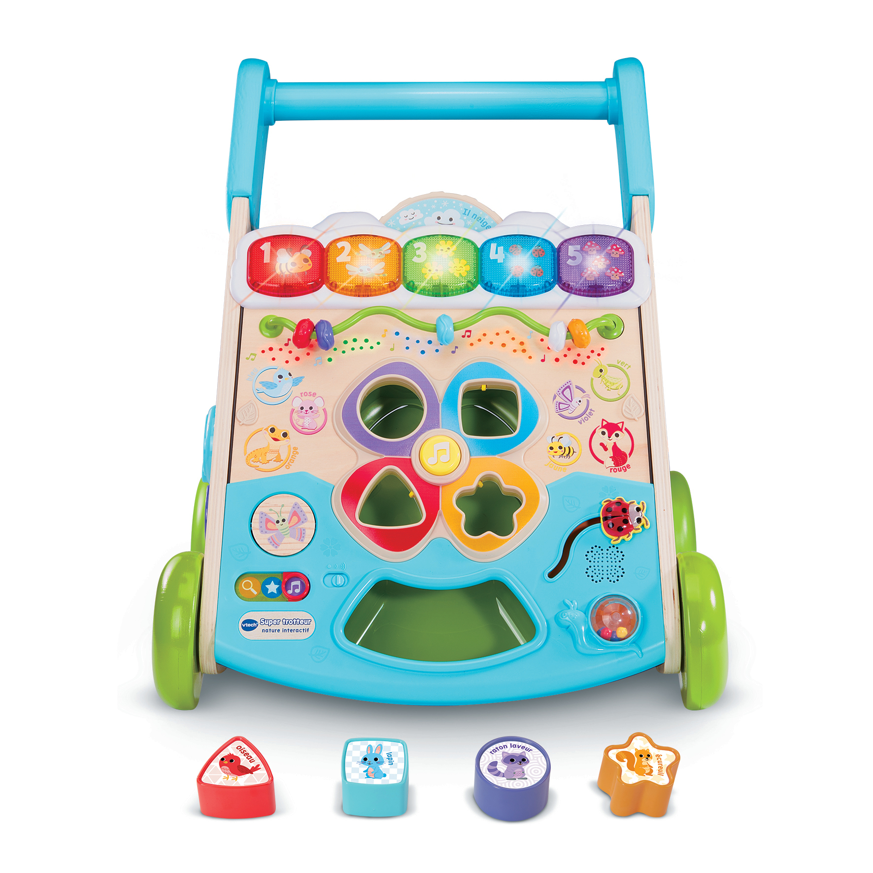 Resim VTech 80-619605 Çok Renkli Plastik Etkileşimli Yürüteç