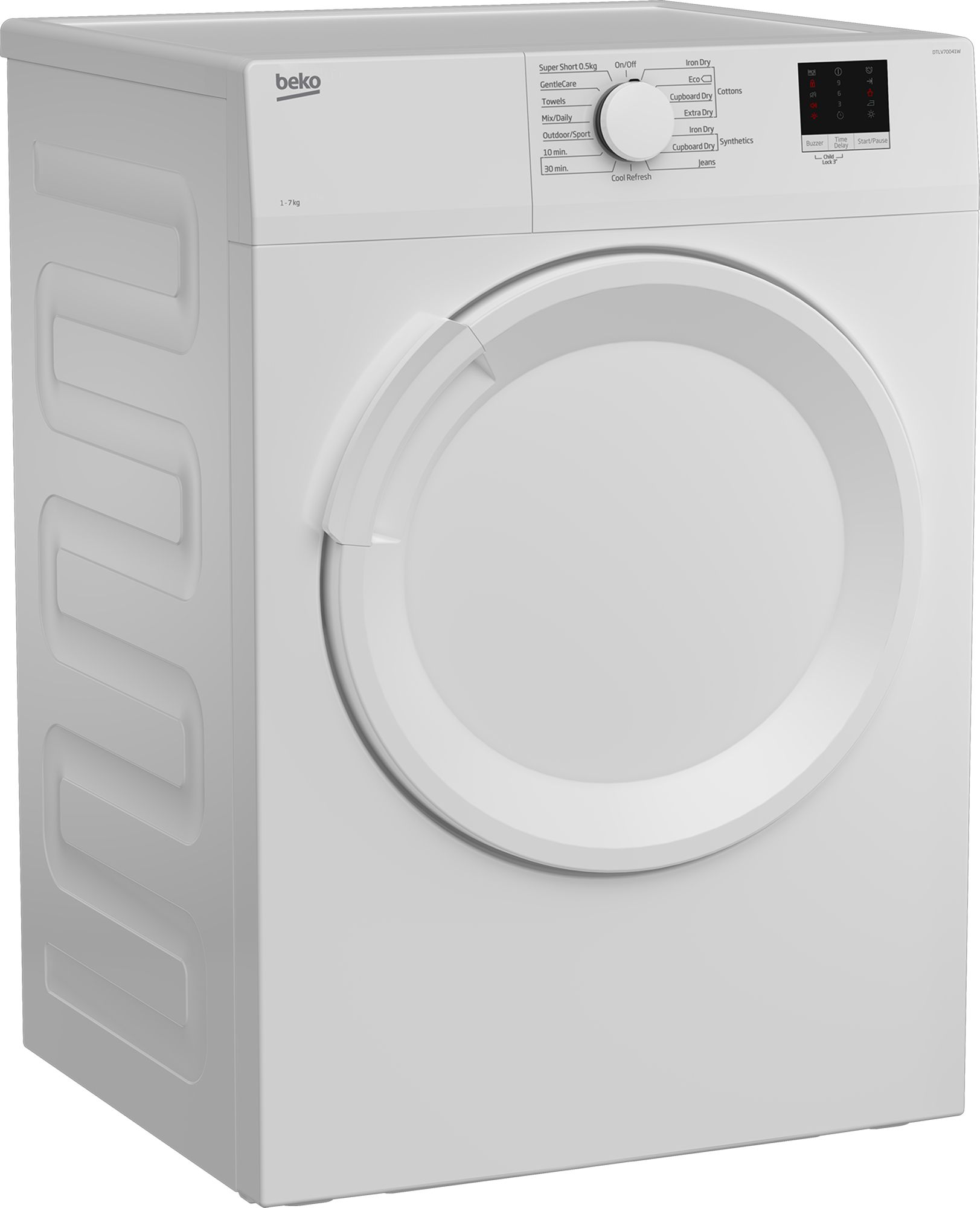 Beko DTLV70041W tumble dryer Freestanding Front-load – image 2