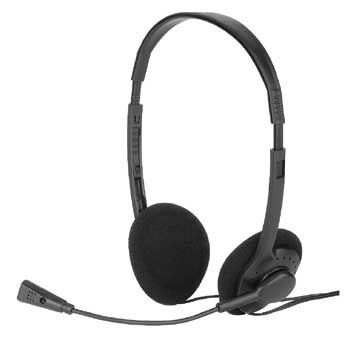 Hama CS-188 Headset Wired Calls/Music Black