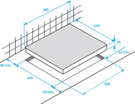 Beko HII63400ATW hob White Built-in Zone induction hob 3 zone(s) – image 2