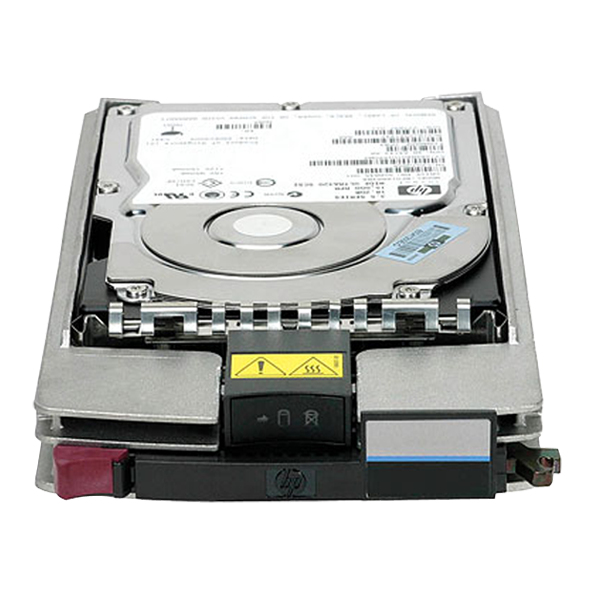 HP 450GB dual-port Fiber Channel (FC) hard disk drive