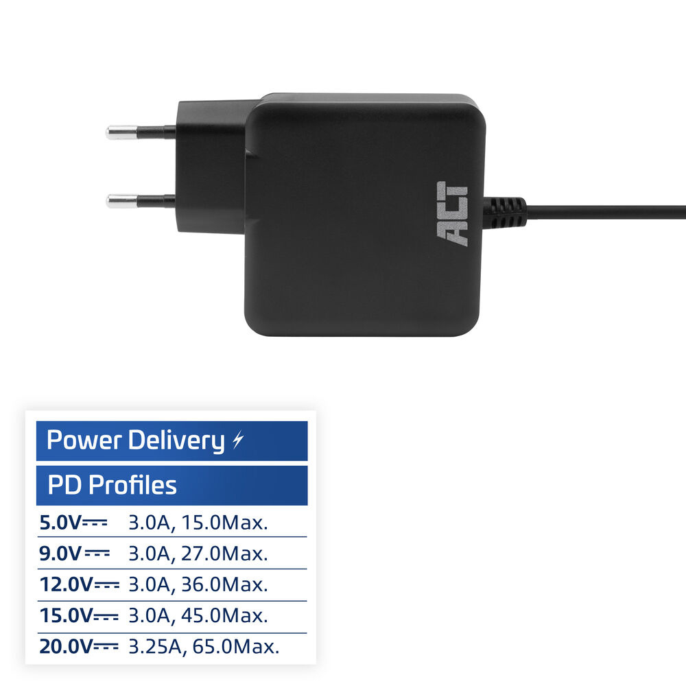 ACT USB-C laptop wall charger – image 4